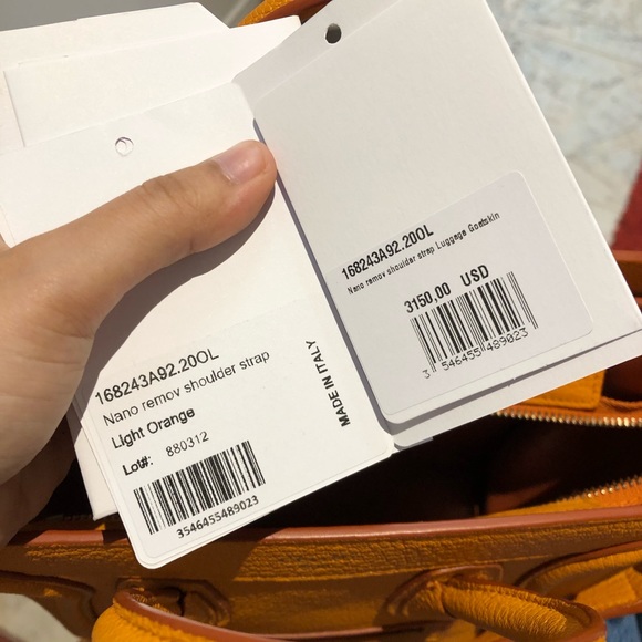 NWT Celine nano luggage crossbody purse - Picture 7 of 8